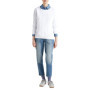 Pull-over Blanc Femme United Colors of Benetton - Modèle SC Barca