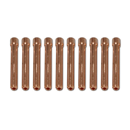 Pack de 10 Collets TIG en Cuivre 2.4mm pour Soudage RIVERWELDstore