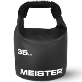 Kettlebell de Sable Portable Meister BEAST - 15,9 kg Noir