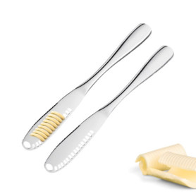 Set de Couteaux à Beurre Westmark - 2 Pièces avec Lame Dentelée