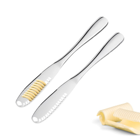 Set de Couteaux à Beurre Westmark - 2 Pièces avec Lame Dentelée