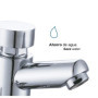 Robinet Mélangeur Temporisé Aqualy pour Lavabo en Laiton