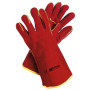 Gants de Soudure Épais WOLFPACK Taille L Rouge - Protection Maximale