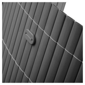 Kit de Fixation en PVC Anthracite - 26 Pinces Résistantes pour Tapis et Clôtures