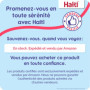 Laisse Double HALTI - Laisse Éducative Réfléchissante pour Chien, Longueur Réglable, Confort Optimal
