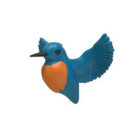 Porte-cuillère en silicone Martin-pêcheur - Support pratique pour votre cuisine