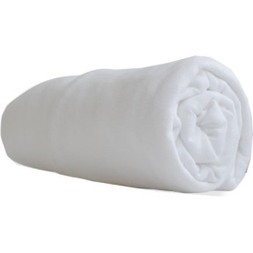 Drap Housse Imperméable 50x100 cm Blanc - Mon P'tit Dodo