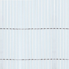 Canisse Synthétique TENAX Colorado 1,00 x 5 m - Brise-Vue PVC Blanc