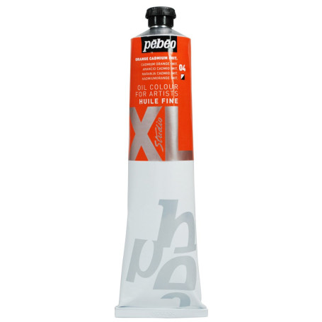Peinture à l'Huile Pébéo Orange Cadmium Imitation 200 ml