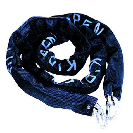 Chaîne Antivol Kippen 2008A en Acier Cémenté Noir - 100 cm