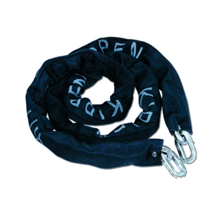 Chaîne Antivol Kippen 1200 mm en Acier Galvanisé Noir