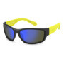Lunettes de soleil Polaroid PLD 2166 - Noir Jaune Unisexe