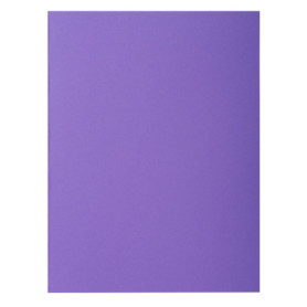Paquet de 10 Chemises Rigides Exacompta ROCK'S - Couleur Violine A4