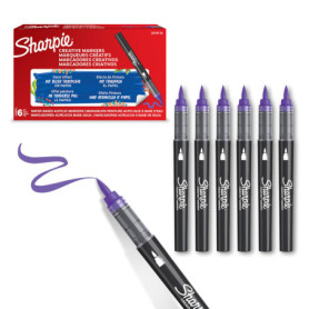 Marqueurs Acryliques Brush Tip Lilas - Sharpie Creative