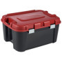 Malle Totem Keter 140L avec Roulettes - Noir/Rouge