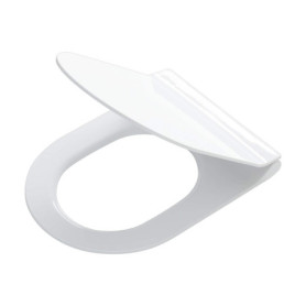 Abattant WC Tiger Veiros Ultra Fin en Duroplast Blanc avec Fermeture Silencieuse