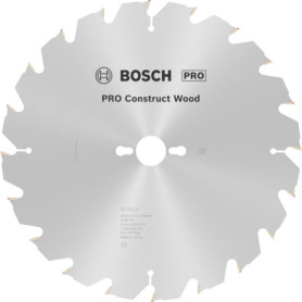 Lame de Scie Circulaire Bosch Construct Wood 300mm pour Bois et Béton