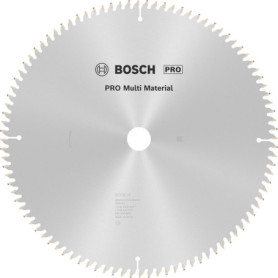 Lame de Scie Circulaire PRO Multi Matériaux Bosch pour Scies à Onglets