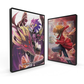 Portefeuille 9 Poches Yu-Gi-Oh! Jaden & Yubel - Protection Stylée pour Cartes
