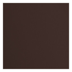 Papier Cartonné Florence Marron - 20 Feuilles Texturées 30,5 x 30,5 cm