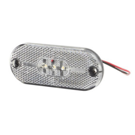 Feu de Position LED Avant Hella Valuefit - Étanche - 12V - Jaune