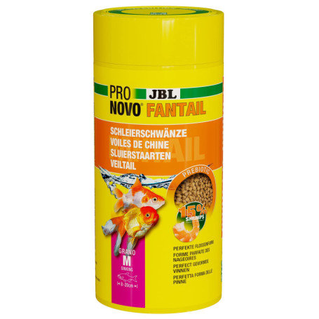 Aliment Granulé JBL PRONOVO FANTAIL pour Poissons Rouges - 1 L