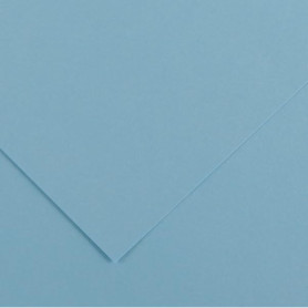Pack de 25 Feuilles Canson Colorline 70x100 cm 220g Bleu Ciel