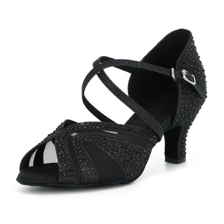 Syrads Chaussures de Danse Femmes Latine Salsa Tango Valse Bachata Moderne Chaussures Danse De Salon avec des Strass 1050