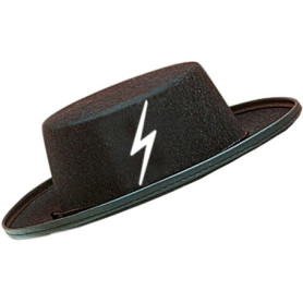 Chapeau Caballero Noir pour Enfant - Accessoire de Costume Festival
