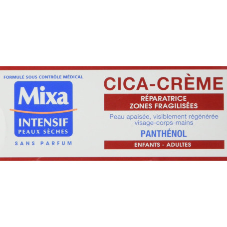 Mixa Cica-Crème Réparatrice pour Peaux Sèches - 50 ml