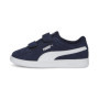 Baskets PUMA Smash 3.0 pour Enfants - Navy et Blanc