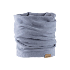 Écharpe Tubulaire Douce pour Bébé en Maille Fine - Gris