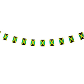 Guirlande de Drapeaux de la Croatie - 40 Fanions pour Décoration de Jardin