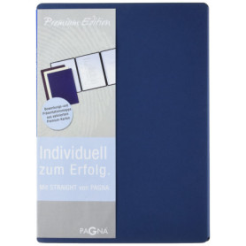 Dossier de Présentation Pagna 'Straight' Bleu A4 en Carton Premium