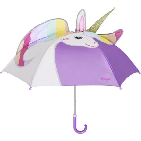 Parapluie Licorne Enfant Playshoes - Design 3D Amusant, Taille Unique