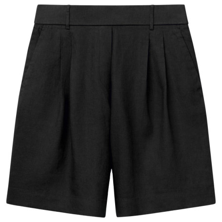 Pantalon Court en Lin Femme - United Colors of Benetton