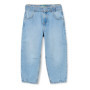 Pantalon Slouchy en Denim Bleu pour Filles - United Colors of Benetton