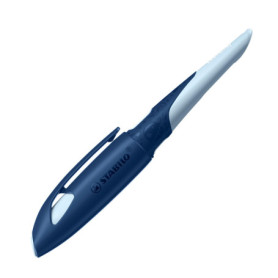 STABILO EASYbirdy 3D DreamWorld - Stylo Plume Ergonomique pour Enfants, Bleu