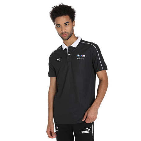 Polo PUMA BMW MMS Noir et Blanc