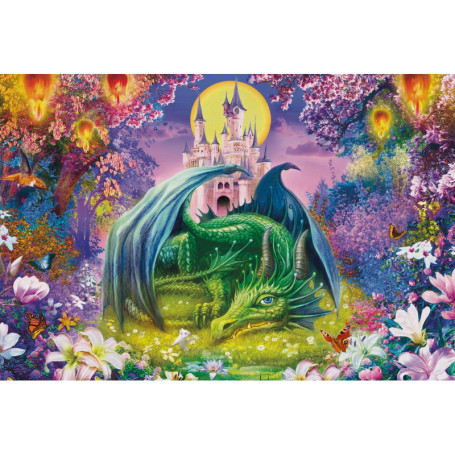 Puzzle Petit Dragon Schmidt - 150 pièces en carton pour enfants