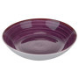 Lot de 6 Assiettes Creuses en Porcelaine Baita Purple