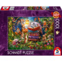 Puzzle Schmidt 1000 pièces - Contes de la forêt en couleurs