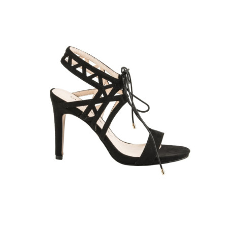 Sandales à Talon Aiguille Femme CHATTAWAK - Noir, 40 EU