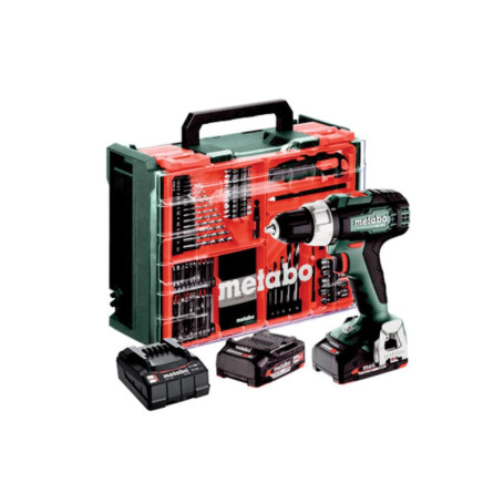 Perceuse-visseuse sans fil Metabo BS 18 L avec 2 batteries et coffret
