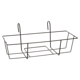 Support de Jardinière Trixie en Métal Noir pour Balcon - Dehner