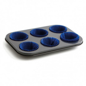 Moule à pâtisserie Quid Sweet Acier inoxydable (27 x 19 x 3 cm) (6 Rations) 17,99 €