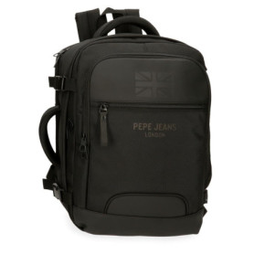 Sac à dos de cabine Pepe Jeans Bromley pour ordinateur 15,6 pouces - Noir
