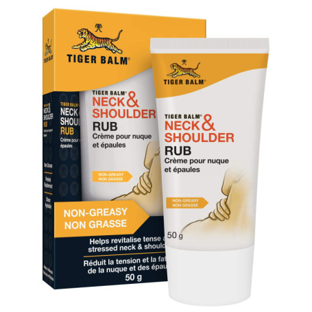 Crème Relaxante pour Nuque et Épaules Tiger Balm - Tube de 50g