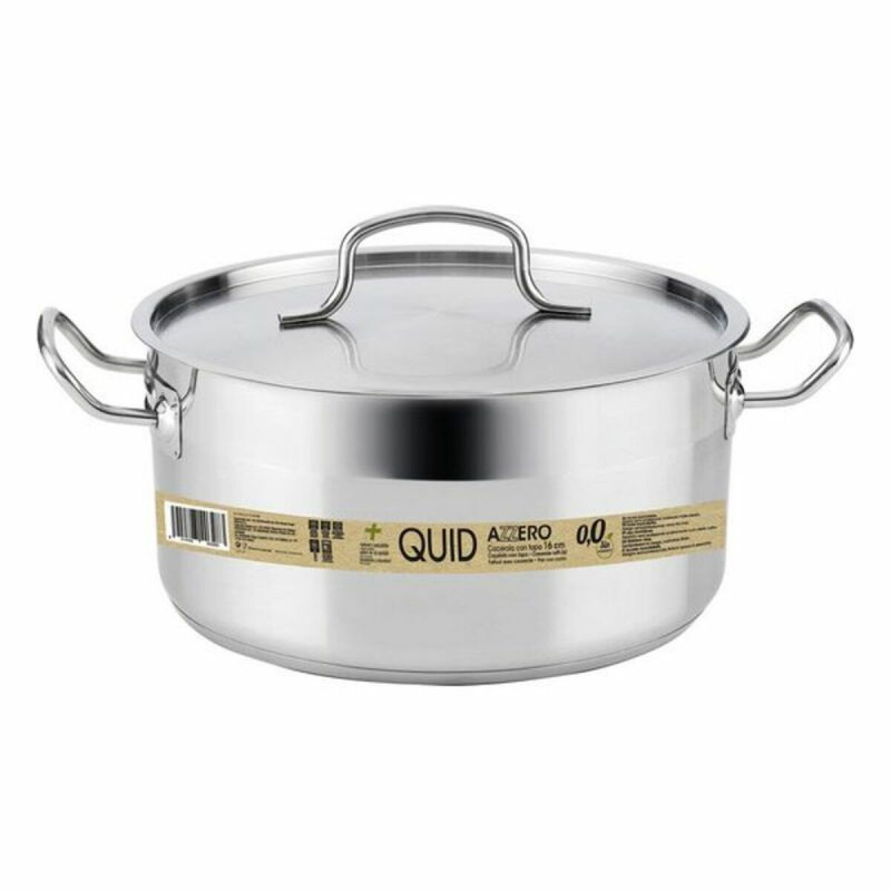 Image secondaire de Casserole avec Couvercle Quid Azzero Acier inoxydable