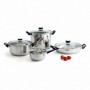 Casserole avec Couvercle en Verre Quid Habitat Acier inoxydable 31,99 €